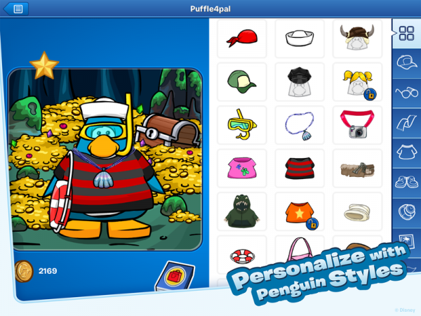 Disney Releases Companion App For Popular Site 'Club Penguin' - iPad Kids