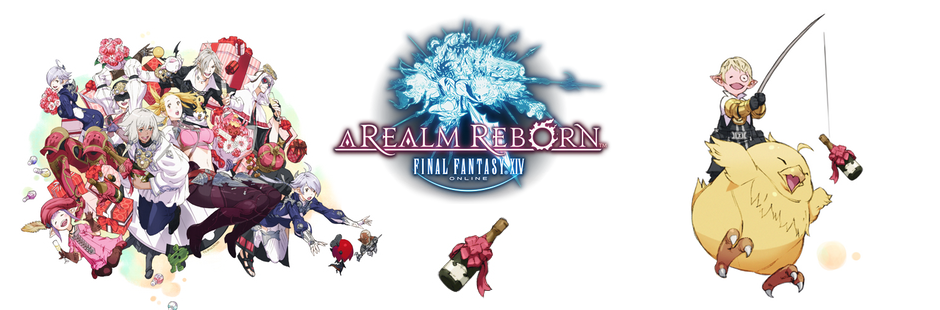 2014.08.22 - Final Fantasy A Realm Reborn - Anniversary logo
