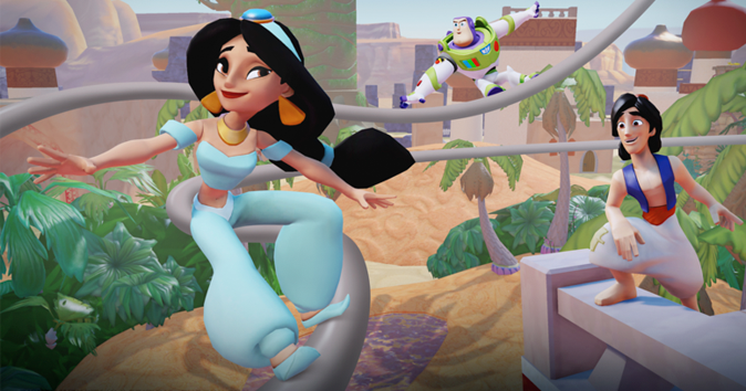 Together at last Jasmine joins Aladdin in Disney Infinity 2.0