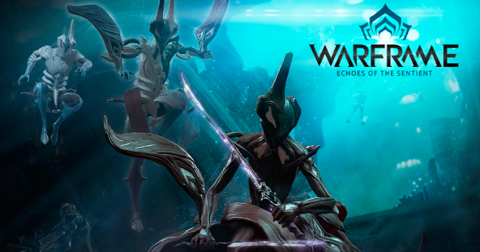 WARFRAME ECHOES OF THE SENTIENT available now!