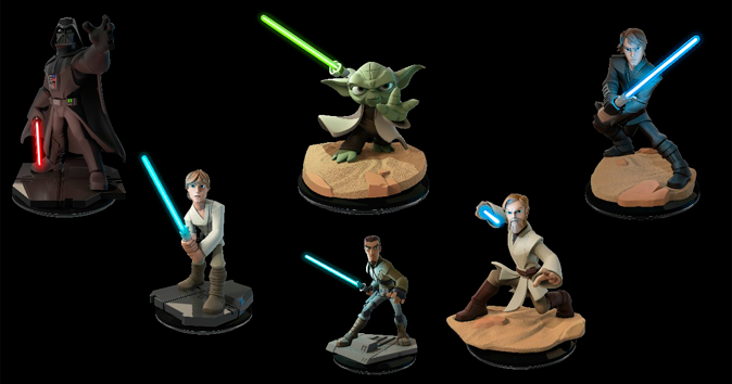Limited Edition Star Wars™ Light FX Character Figures for Disney Infinity 3.0: Play Without Limits