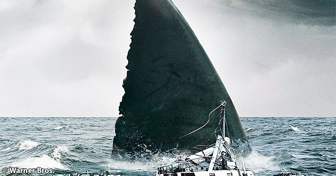 Jason Statham Kæmper mod Gigant haj i The Meg Trailer