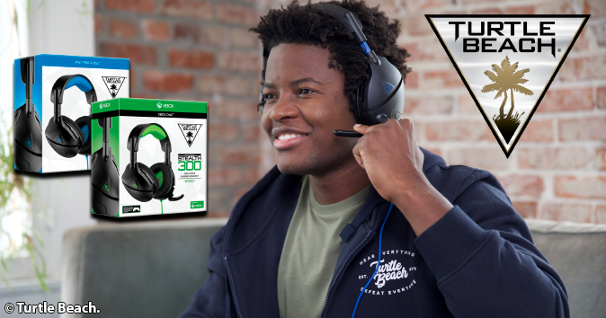 Turtle Beach Stealth 300 amplified gaming headset for XBOX One and PLAYSTATION 4 is now on shelves across the Nordic retail!