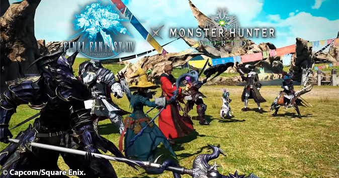 FFXIV x Monster Hunter begins today!
