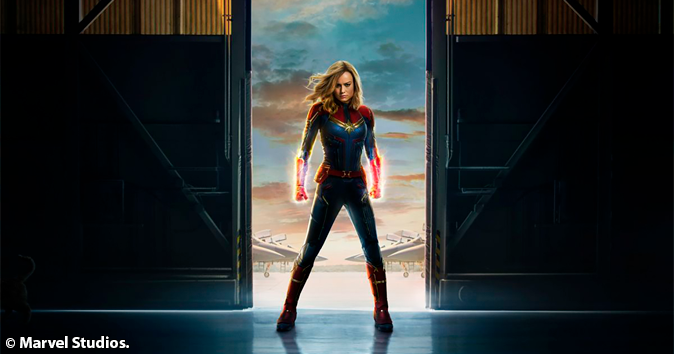 Første Episke Trailer Til Captain Marvel er Ude