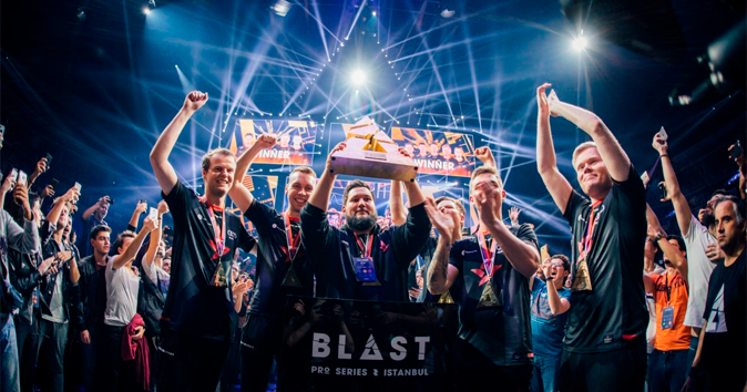 Official Partner of BLAST Pro Series Copenhagen e-sports tournament