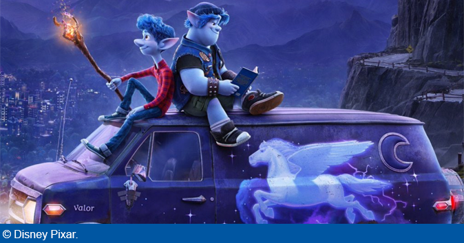 Pixar’s Onward Har fået en ny Trailer