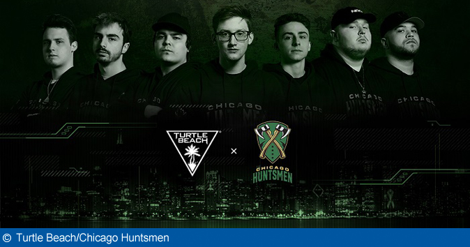 Turtle Beach becomes official peripherals partner of the Chicago Huntsmen