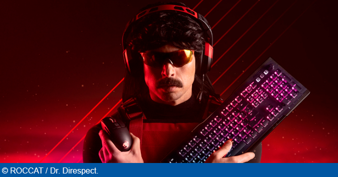 ROCCAT BECOMES DR DISRESPECT’S EXCLUSIVE – PARTNER AND MORE