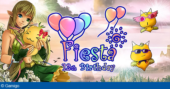 Fiesta Online Celebrates its 12th Birthday with an Epic Cupcake War!
