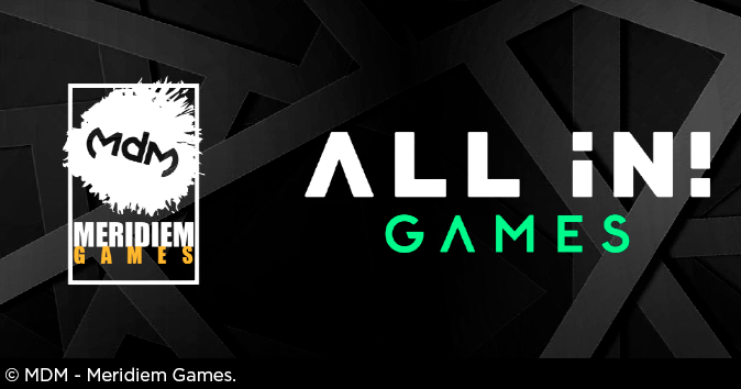 All in! Games and Meridiem Games Announce New Publishing and Distribution Partnership