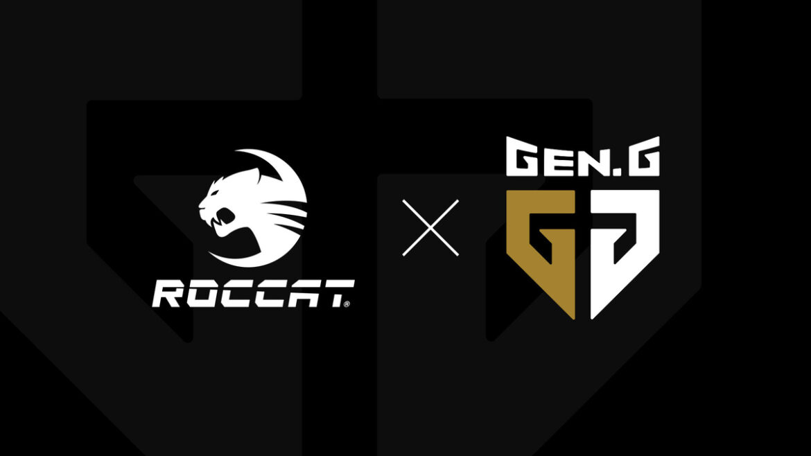 Roccat signs a new partnership with the leading global esports organisation Gen.G