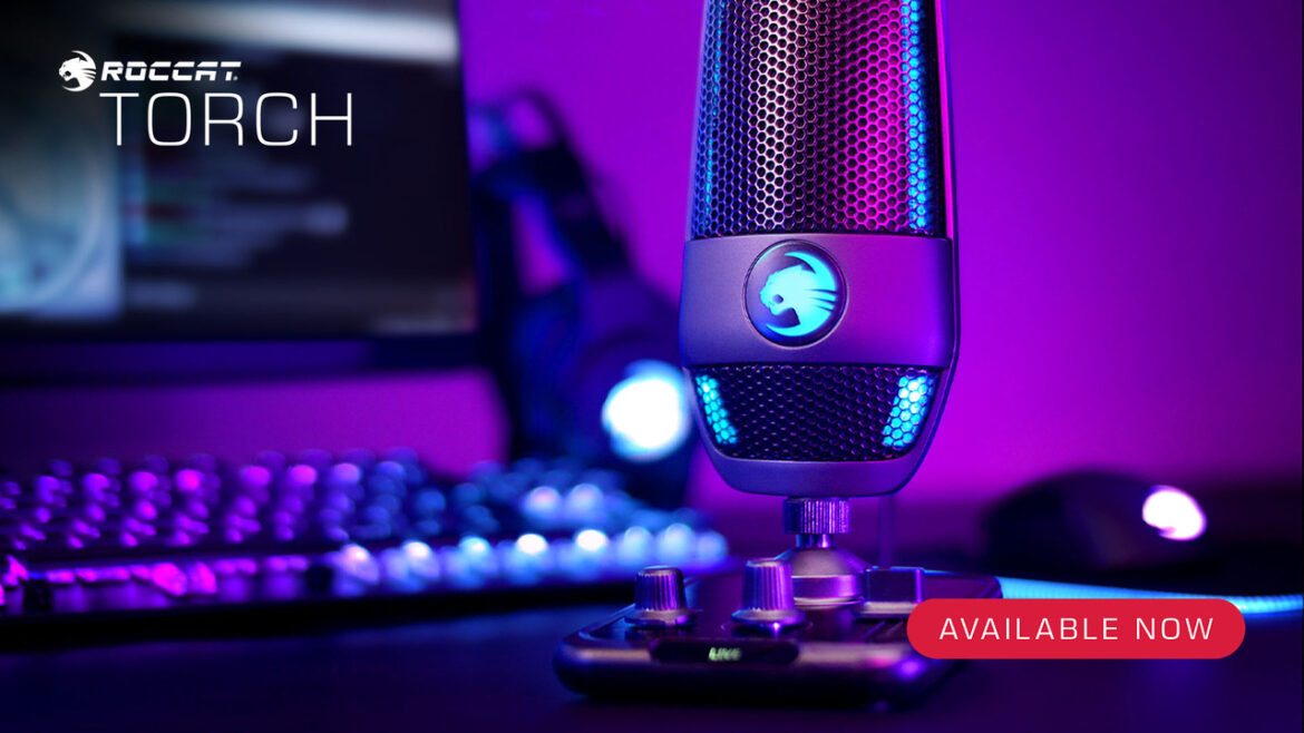 ROCCAT’s Torch Microphone is now available in Denmark!