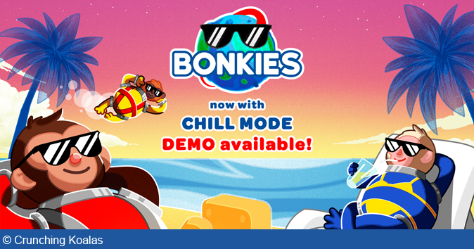Bonkies, a co-op construction builder from space is getting a laid back update!
