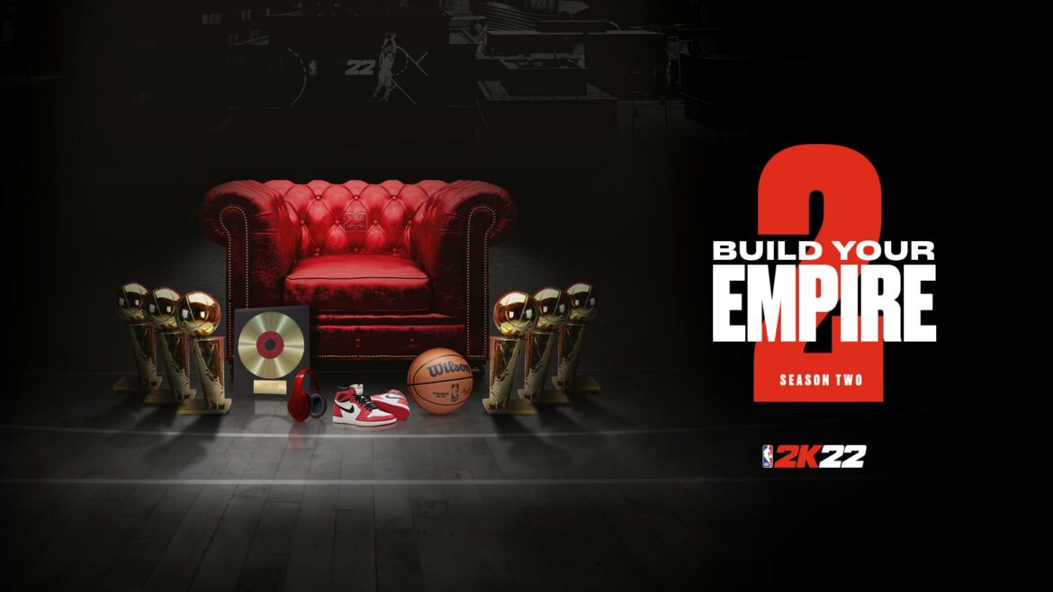 NBA® 2K22 Season 2: ‘Build Your Empire’ Kicks Off October 22