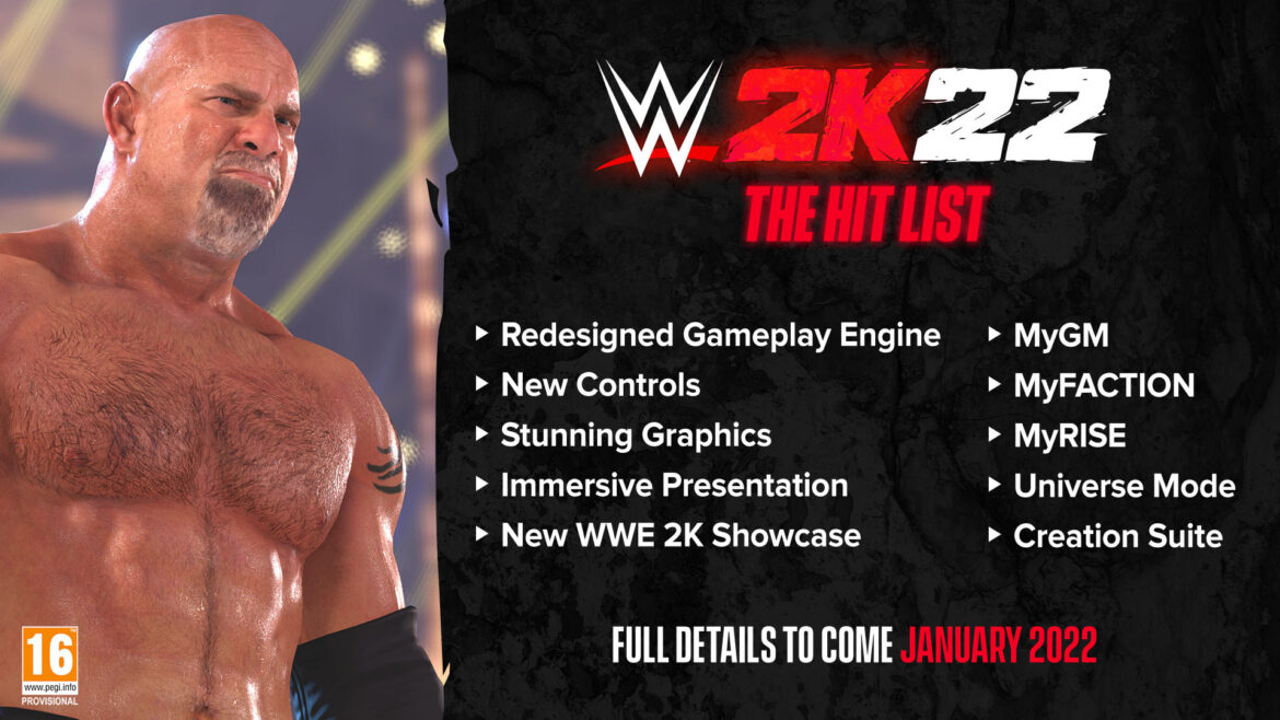 2K Unveils Top-10 Hit List of Features and Innovations Coming to WWE® 2K22 in March