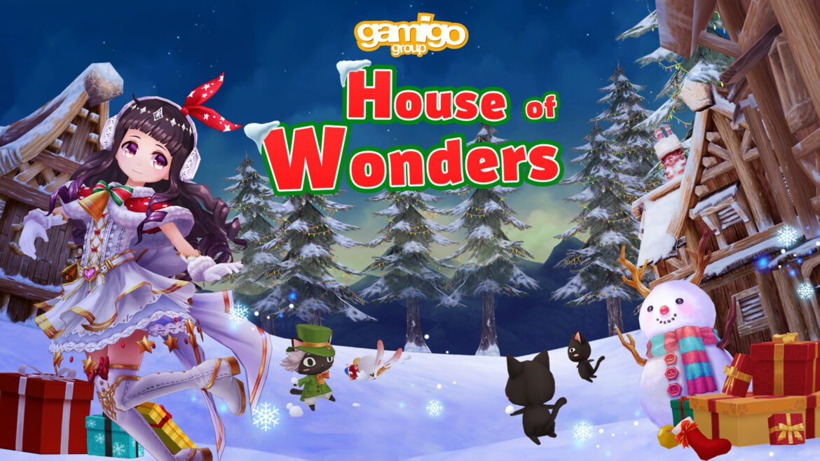 Enter gamigo’s House of Wonders for magical Christmas surprises