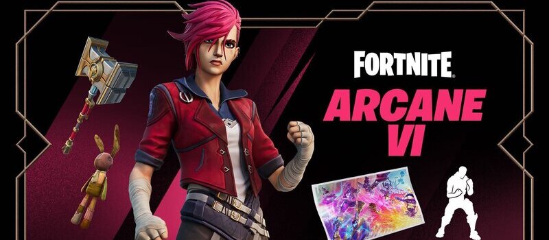 Vi from League of Legends and Arcane Unleashes Her Force in Fortnite