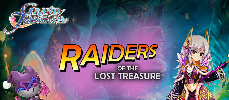 Embark on an adventure in Raiders of the Lost Treasure in Grand Fantasia