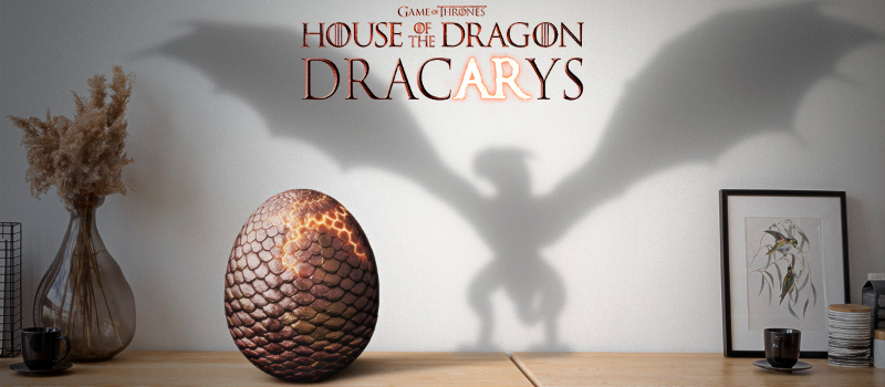 Få din helt egen drage med augmented reality-appen “House of the Dragon: DracARys”