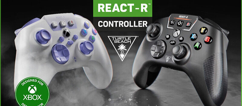Gaming accessory giant Turtle Beach corporation expands gamepad lineup with the all-new Designed for Xbox REACT-R Controller
