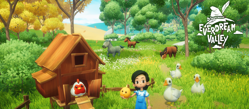 An Animal Bonanza with a Touch of Magic – Everdream Valley Announced for Multiple Platforms