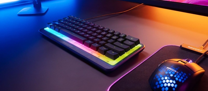 Lys op med en fantastisk RGB-belysning og Roccats livlige Magma Mini – Det nye 60% RGB Membran Gaming Keyboard